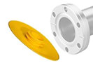 Volledige Flensbescherming Push Fit DN 10 - 3/8 - Geel